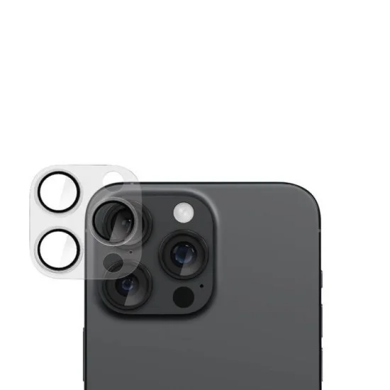 Smartix Premium Camera Glass for iPhone 16 Pro/16 Promax - Clear - Clear